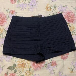 J. Crew High Waist Navy Shorts